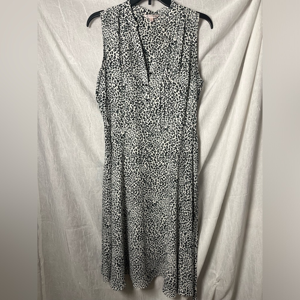 Cheetah print size 8 dress